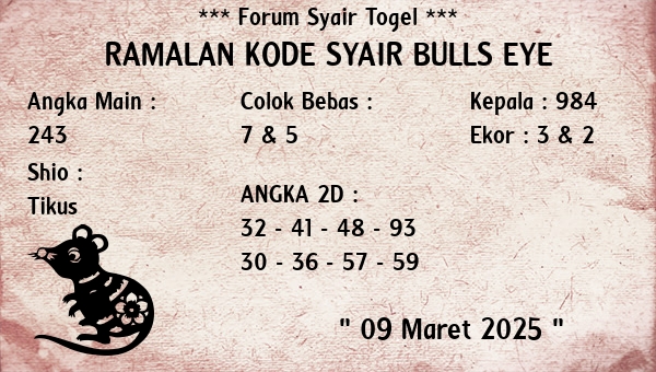 Prediksi Bulls Eye