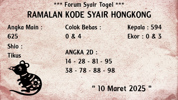 Prediksi Hongkong