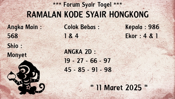 Prediksi Hongkong