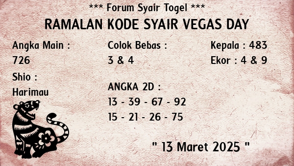 Prediksi Vegas Day