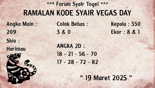 Prediksi Vegas Day