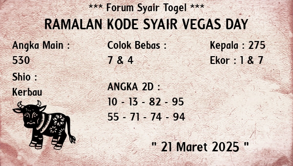 Prediksi Vegas Day