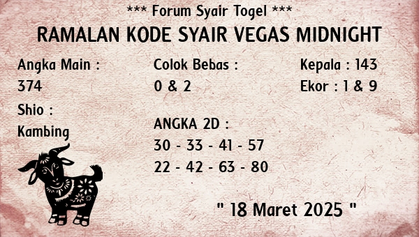 Prediksi Vegas Midnight