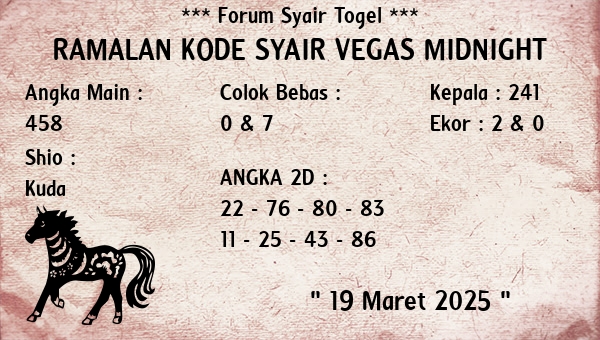 Prediksi Vegas Midnight