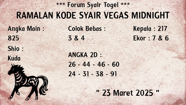 Prediksi Vegas Midnight