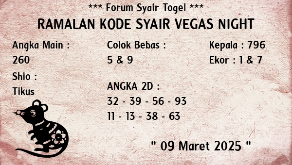 Prediksi Vegas Night